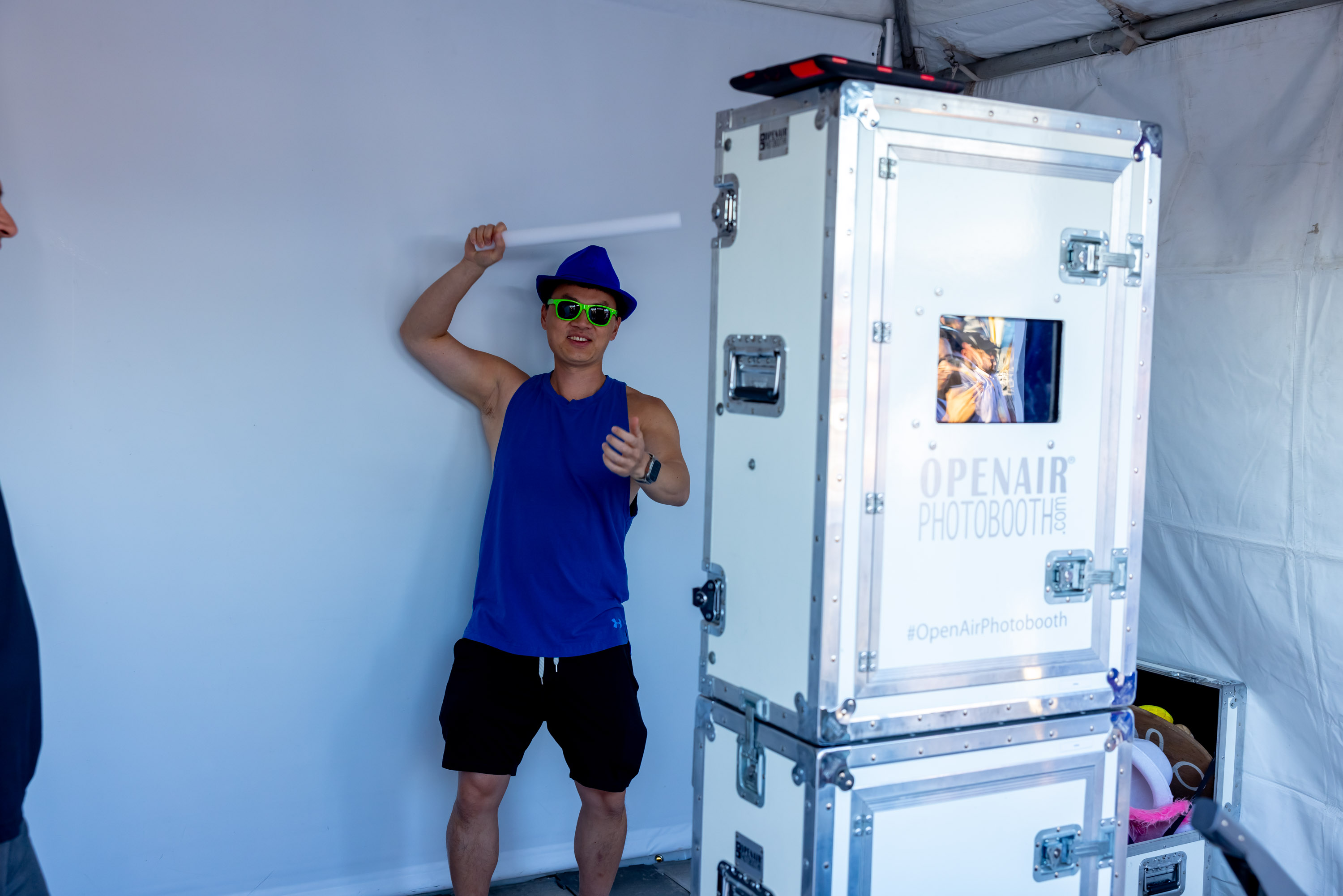 Flip Book Booth at The Beach Party